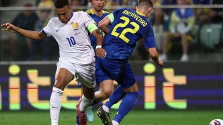 EN DIRECT | Ukraine-France : au terme d’une première mi-temps maîtrisée, les Bleus mènent d’un but