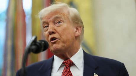 Medienberichte - Trump verkündet Handelsabkommen mit Großbritannien