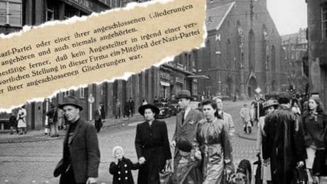 Entnazifizierung nach dem Zweiten Weltkrieg: Der Umgang der Deutschen mit der NS-Vergangenheit