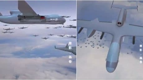 Cina, ecco la "madre dei droni". «Lancia 100 velivoli kamikaze in simultanea e vola per 12 ore di seguito»