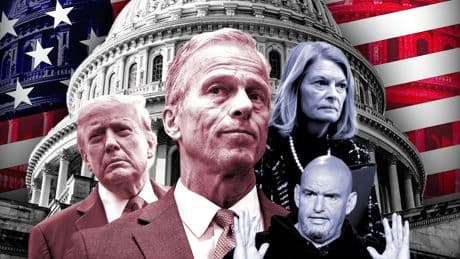 Sleepless in the Senate well: Late-night ball game, cornered holdout, partisan tacos and Trump’s fave breakfast