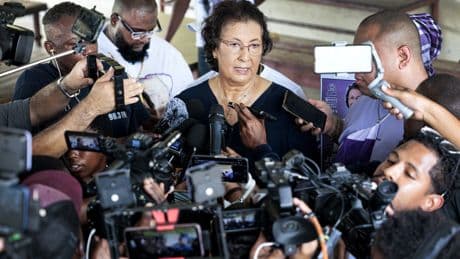 Intentieverklaring voor coalitie Suriname, terwijl er nog geen verkiezingsuitslag is. Partij Santokhi uitgesloten