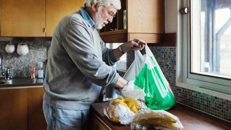 People food shopping this week told 'do not unpack groceries in kitchen'