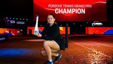 Jelena Ostapenko Stuns Aryna Sabalenka To Win Stuttgart Final
