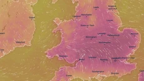 UK weather: Nine major UK cities face 32C heatwave blast as maps turn RED