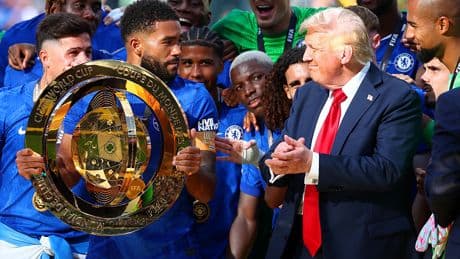 Trump Steals Soccer Champions’ Spotlight, Gets Booed by Fans
