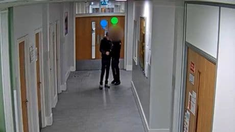 Moment Harvey Willgoose's killer flashes knife after stabbing classmate to death
