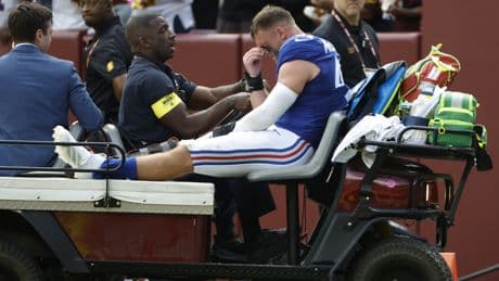 Giants avoid the worst with Micah McFadden injury after terrifying Week 1 scene