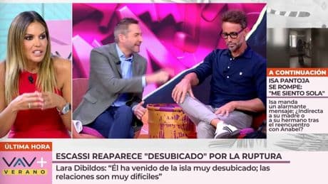 &quot;Sheila Casas se enfadó porque Escassi tonteaba&quot; en la fiesta de &#039;Supervivientes&#039;, según Marta López