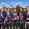 Une parachutiste de ce club de l’Anjou double médaillée d’or en Coupe du monde
