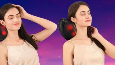 Masajeador shiatsu para cuello y espalda con un -40%