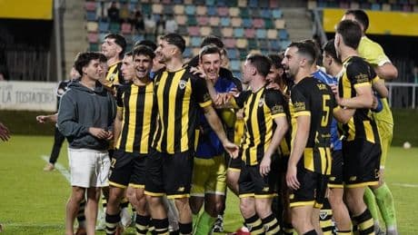 El Barakaldo sella virtualmente la permanencia a costa del Amorebieta