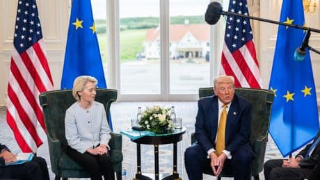 U.S. Reaches Preliminary Trade Deal With Europe
