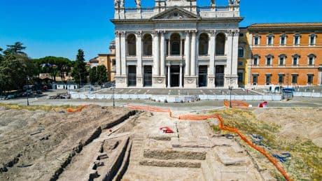 Archaeologists unearth ancient hidden palace under Rome likely home to Popes