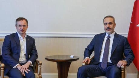 Dışişleri Bakanı Hakan Fidan, Moskova’da Medinskiy’i kabul etti