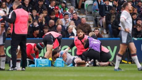 ‘I’d rather have my arm broken 100 days in a row’ – Rugby star, 25, opens up on ‘otherworldly’ horror injury