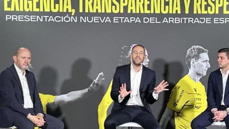 Éste ha sido el primer mensaje del nuevo 'capo' del arbitraje