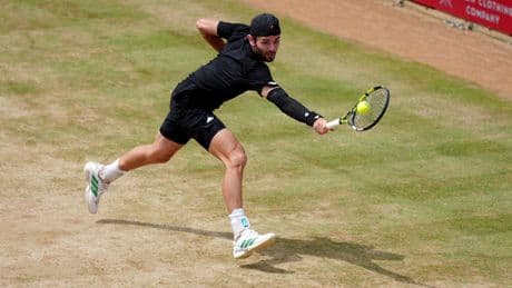 Jacob Fearnley knocked out of Queen’s quarter-finals by Jiri Lehecka
