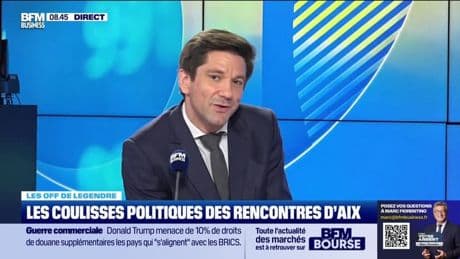 Les off de Legendre : Les coulisses politiques des Rencontres d'Aix - 07/07