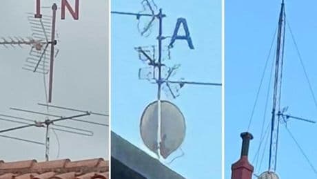 El misterio de las letras en las antenas de Bilbao