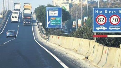 Hız sınırı ve trafik levhaları değişecek