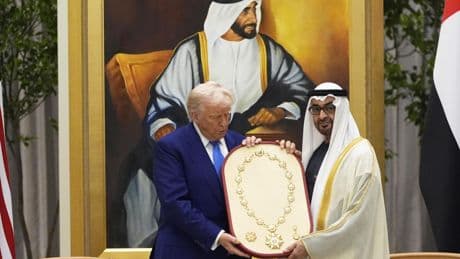 Trump awarded highest civilian honor by United Arab Emirates