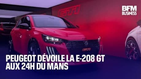 Peugeot dévoile la e-208 GTi aux 24h du Mans