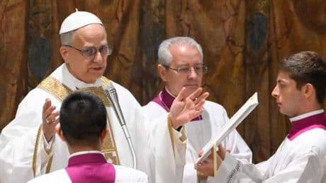 Leo XIV. hält erste Messe in der Sixtinischen Kapelle