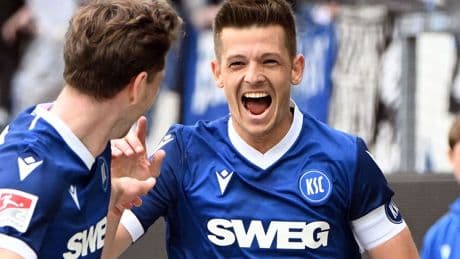 2. Fußball-Bundesliga: "KSC ist meine Zukunft": Wanitzek verlängert langfristig