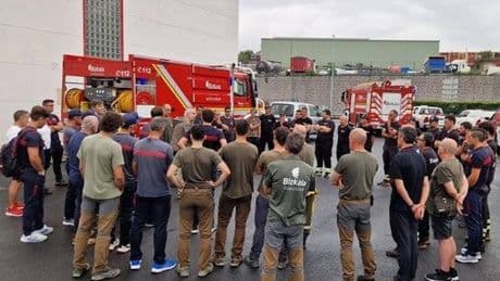 Bizkaia envía 45 efectivos y recursos técnicos a Castilla y León para colaborar en la extinción de los incendios forestales