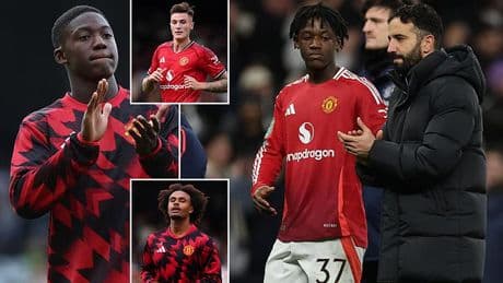 Kobbie Mainoo STARTS for Man United at Grimsby amid doubts over his future at Old Trafford under Ruben Amorim - as star returns and £74m man is given full debut for Carabao Cup tie