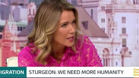 Susanna Reid grills Nicola Sturgeon on ‘upset’ over flag-raising in Scotland