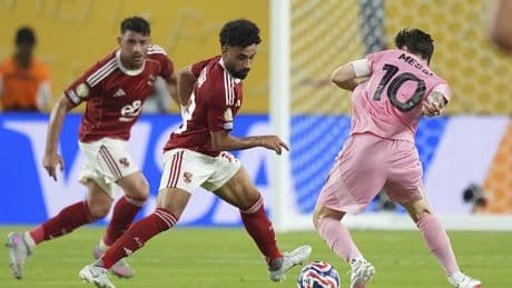 El Inter de Miami de Messi y el Al Ahly empatan sin goles en el partido inaugural del Mundial de Clubes