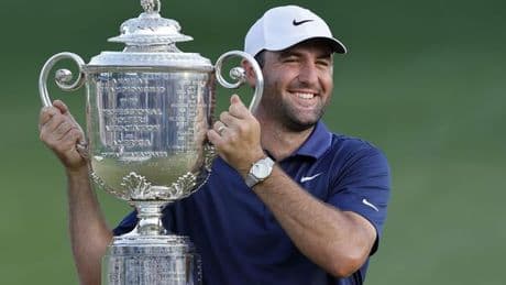 Scottie Scheffler still miles behind Rory McIlroy and Phil Mickelson after US PGA