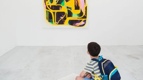 I took my toddler to a museum. I was stressing about his behavior until a stranger told me what I needed to hear.