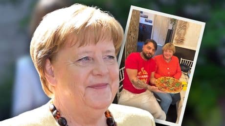 „Ich war verwirrt“: Angela Merkel überrascht Pizzabäcker in Italien