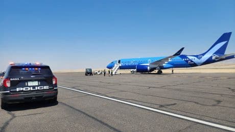 Flight diverted after skateboard-waving drunk passenger yelled racial slurs, police say