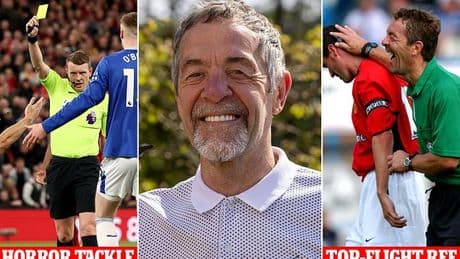 Nottingham Forest hero STEVE BAINES on his unique and hilarious double life as player and referee - as he reveals which 'LEG-SNAPPER' challenge escaped notice this season