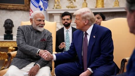 Trump says India will likely face a 20% to 25% tariff