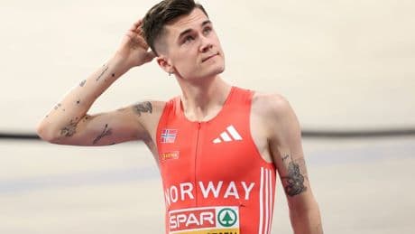 Jakob Ingebrigtsen suffers injury setback to cast doubt on World Championships