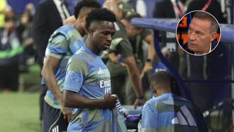 Un exfutbolista del Real Madrid no se corta y avisa: "La suplencia de Vinicius demuestra que quien se descuida, al banquillo"