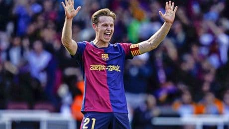 Frenkie de Jong zet met FC Barcelona reuzenstap richting landstitel na zege in spektakelstuk tegen Real Madrid
