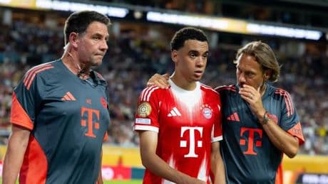 Verletzt ausgewechselt – Bayern sorgt sich um Musiala