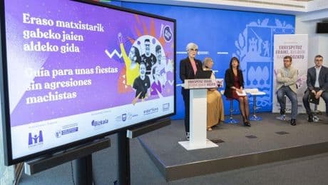 Emakunde se alía con las diputaciones vascas para lograr unas fiestas sin violencia sexista