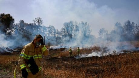 España envía dos aviones a Israel para ayudar en la extinción de los incendios cerca de Jerusalén