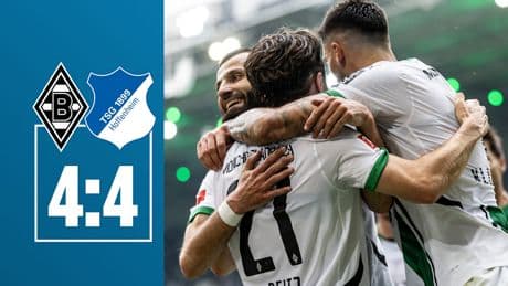 8-Tore-Wahnsinn! - Verrückte Traumtor-Party in Gladbach