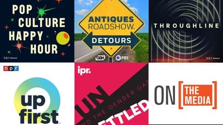 From summer blockbusters to antique auctions, check out these new podcasts