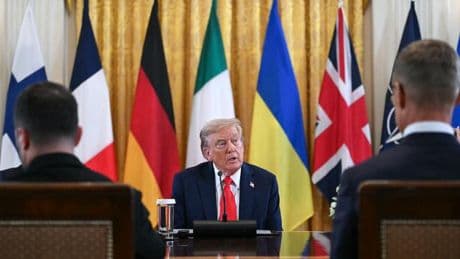 Gipfel in Washington: Trump unterbricht Ukrainegipfel offenbar für Telefonat mit Putin