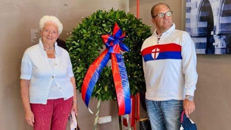 Stadio di Genova, la commemorazione di Luigi Ferraris