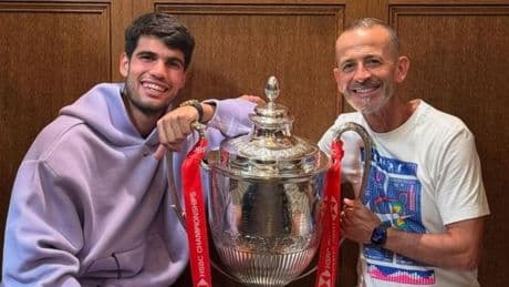 Samu López, la clave del éxito de Alcaraz esta temporada